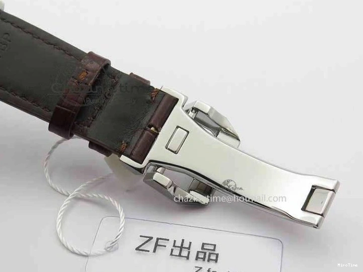 MIROTIME 1219 Portuguese IW3714 Diam ZF V2 1:1 Best Edition White Dial RG Numbers On Brown Leather Strap A79350 (Slim Movement) Fashionable 7246